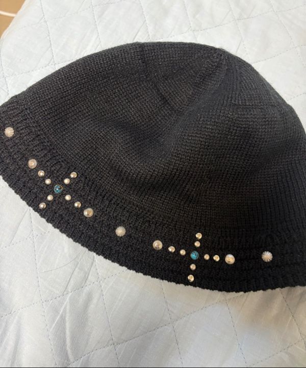 ◆24FW AAKAM Multi Studded Knit Bucket Hat (Cross)◆ AAKAM】Multi Studded Knit Bucket Hat | OUR BRAND,AAKAM