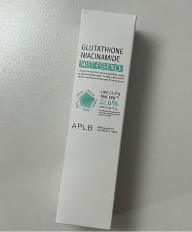 aplb glutathione niacinamide mist essence 105ml Page 1 - Reviews - APLB, Niacinamide, Essence, 3.55 fl oz (105 ml) MUSINSA | APLB Glutathione Niacinamide