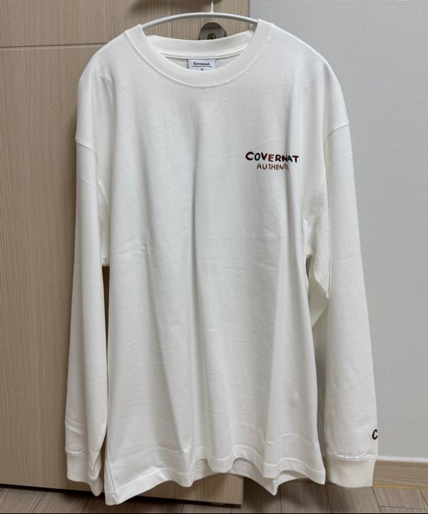 【COVERNAT】 ★ Iceland Line Graphic Long Sleeve ★ 大人気 MUSINSA | COVERNAT Iceland Line Graphic Long Sleeve White