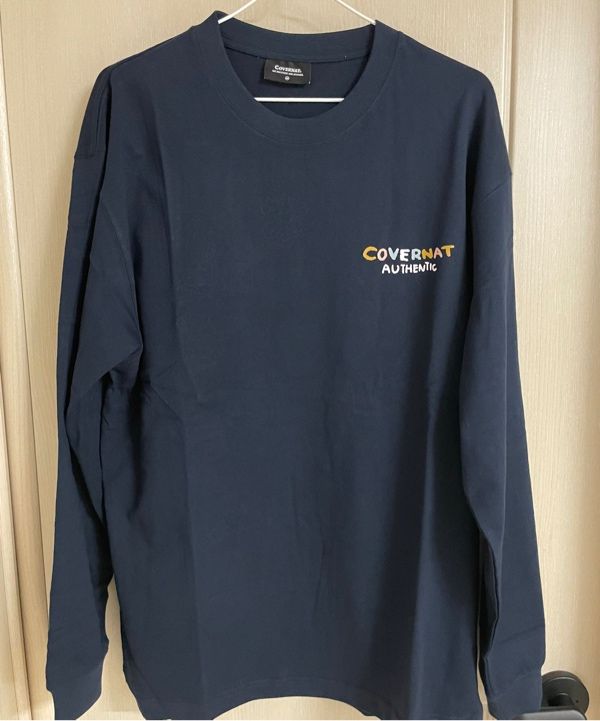 MUSINSA | COVERNAT Iceland Line Graphic Long Sleeve White