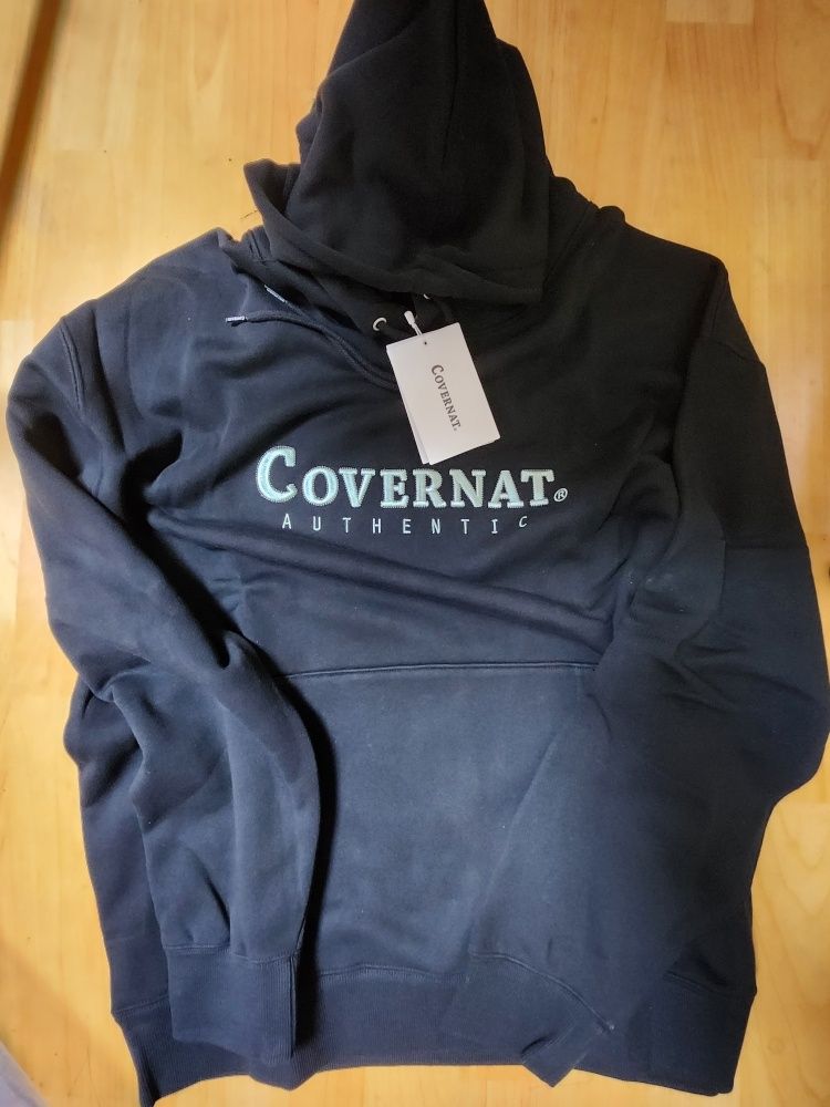 パーカー・フーディ COVERNAT Authentic Logo Hoodie Grey COVERNAT パーカー 「COVERNAT」AUTHENTIC LOGO HOODIE / カバー