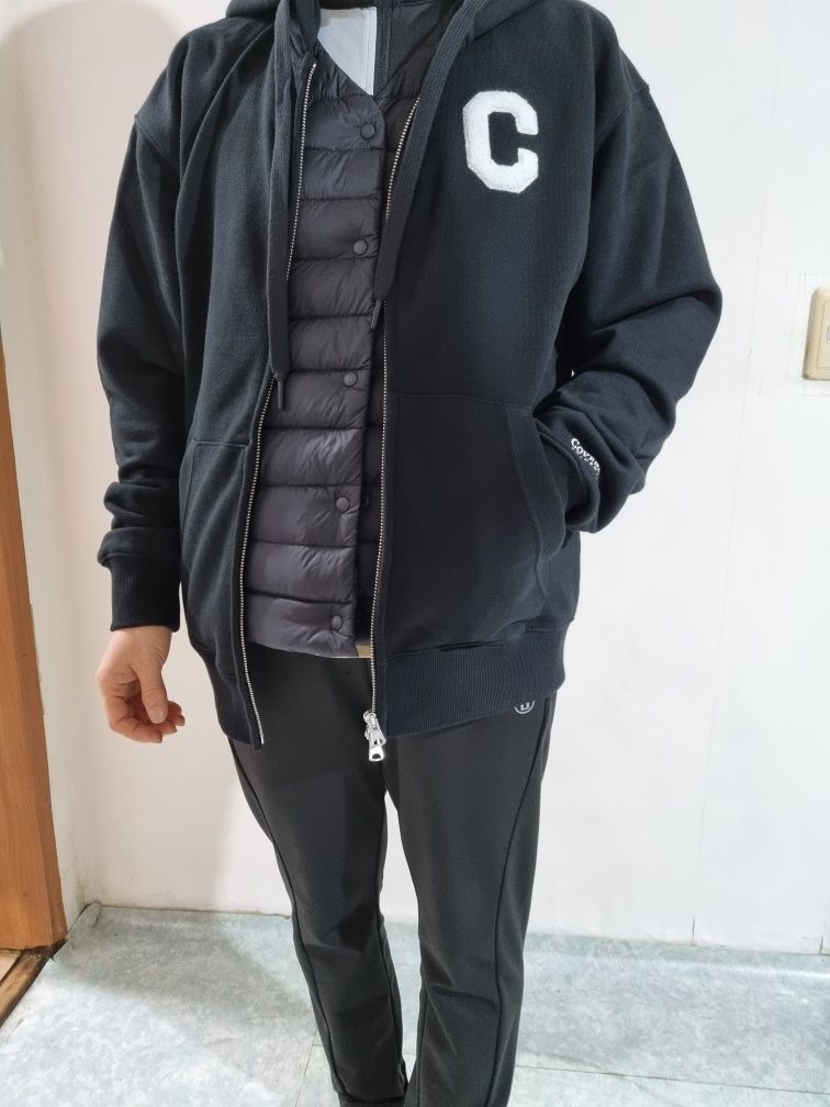 パーカー・フーディ COVERNAT C Logo Hoodie Navy MUSINSA | COVERNAT authentic logo hoodie dark navy