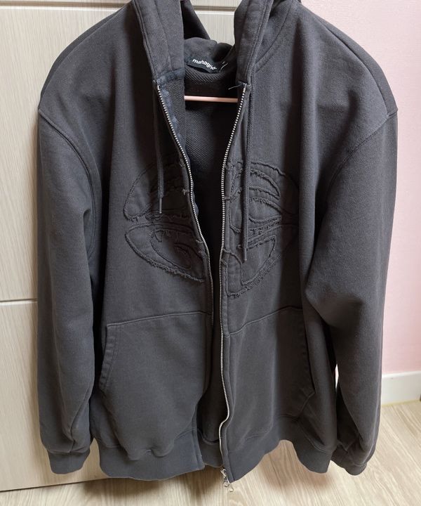 さらに100円引き◆MAHAGRID◆ECLIPSE RAW CUT ZIP UP HOODIE 63f59cafbb597855108bbe891688b9