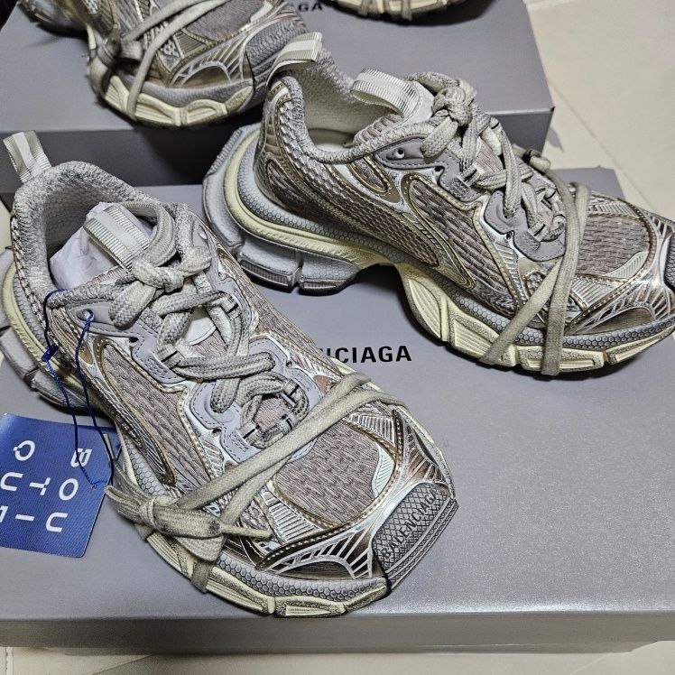 MUSINSA | BALENCIAGA 3XL Sneakers - Eggshell / 734731W3XL49191