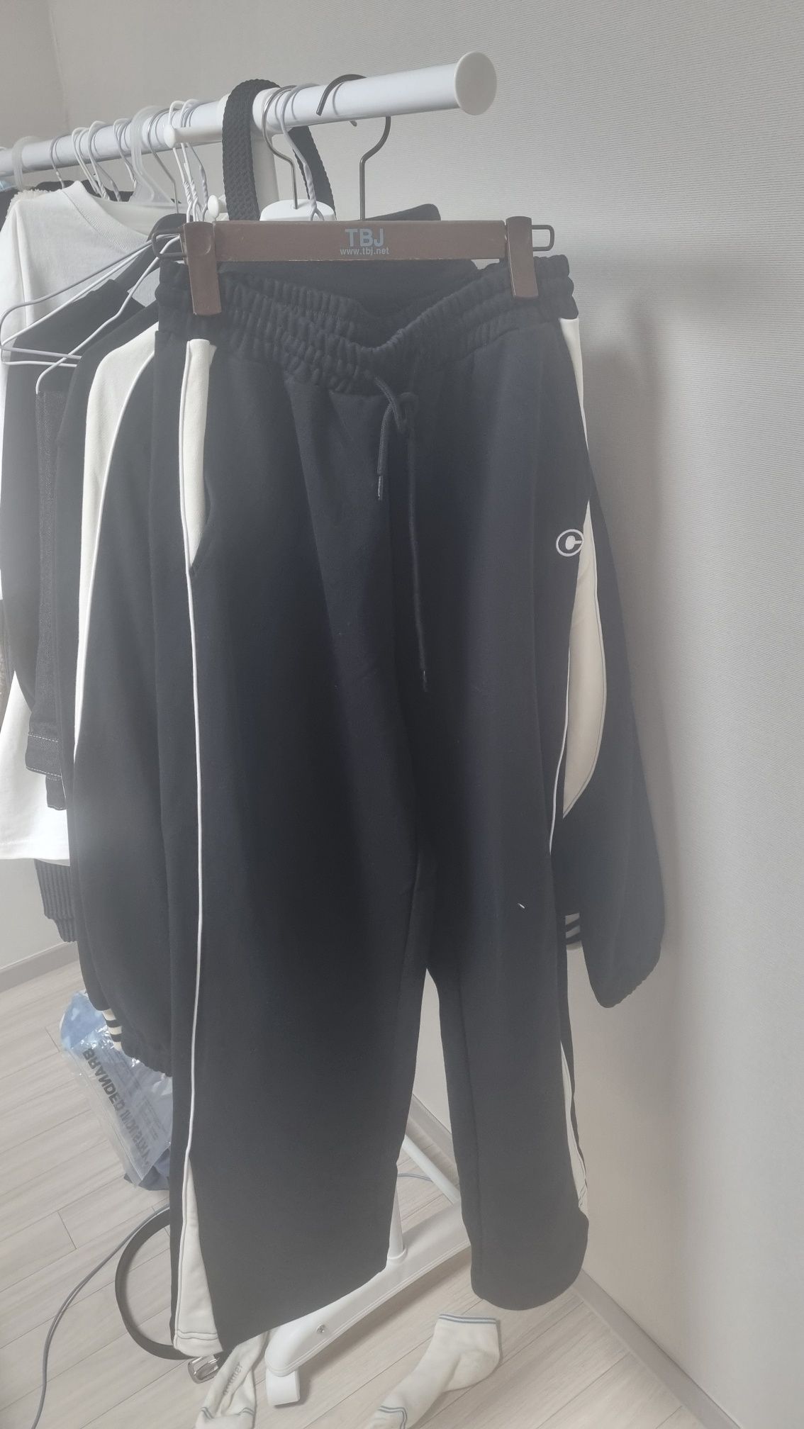 ボトムスその他 codegraphy C Logo Color Block Tech Training Pants Black MUSINSA | Codegraphy C Logo Color Block Tech Training