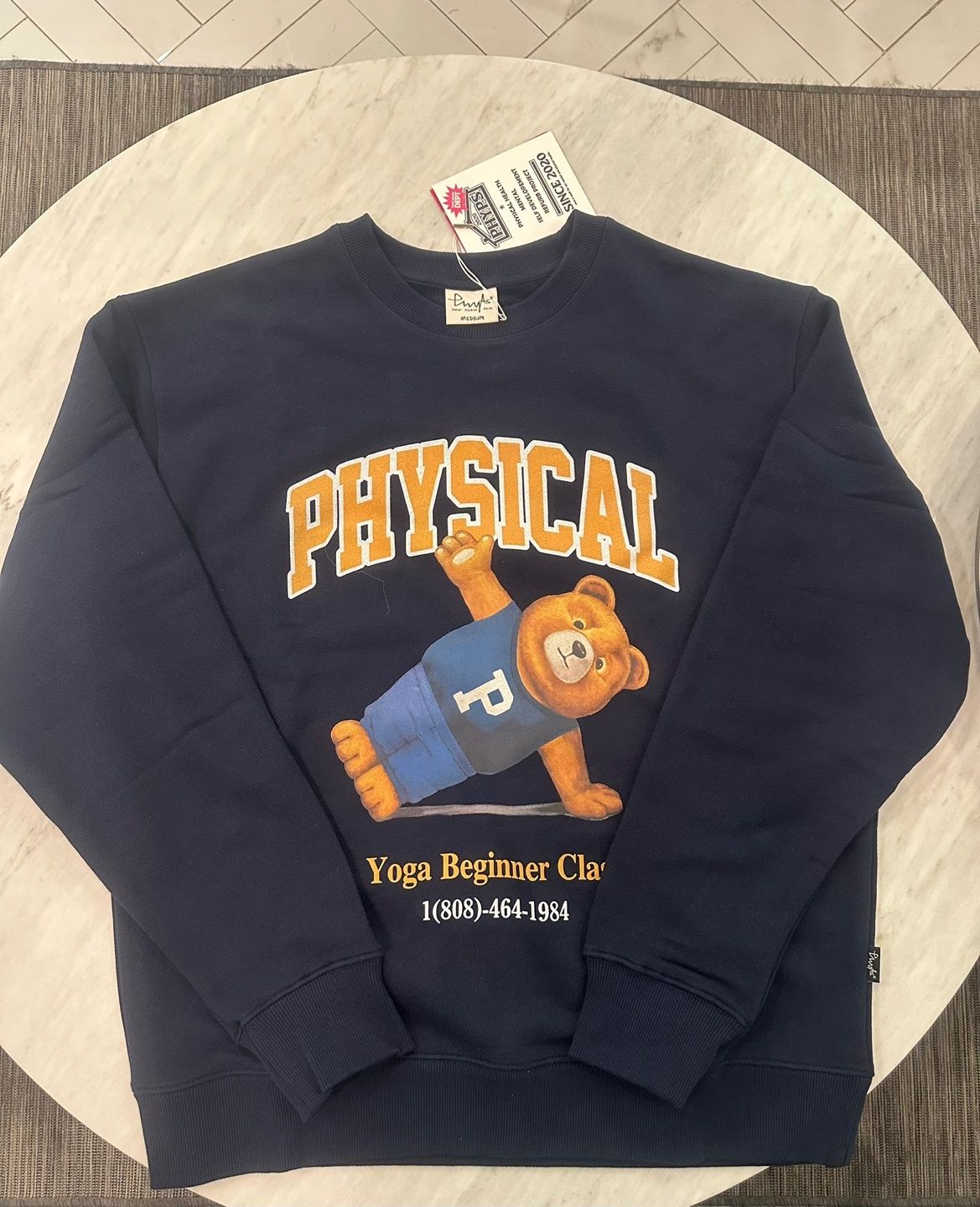 ◆24FW PHYPS YOGA BEAR SWEAT/3色◆ ◇24FW PHYPS YOGA BEAR SWEAT/3色◇ (Phyps Department