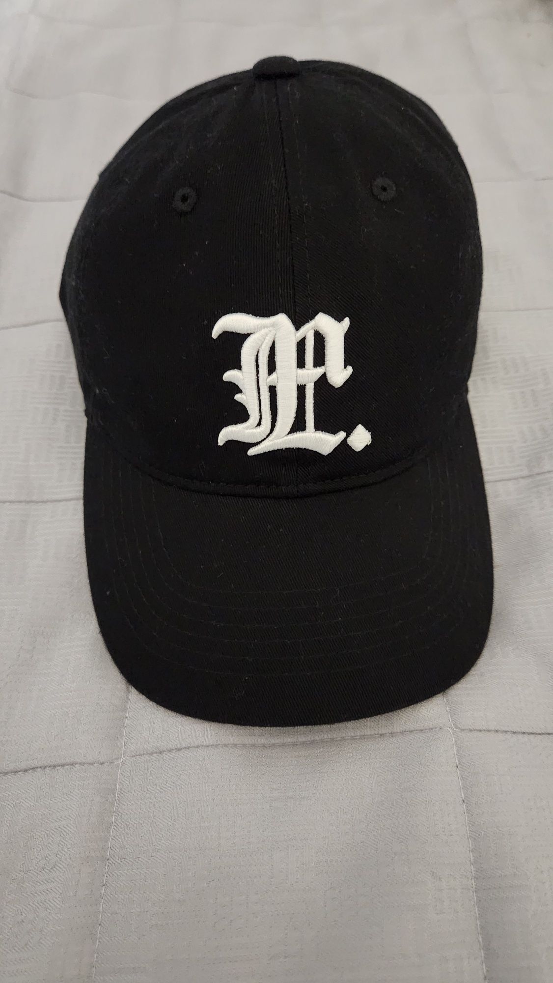 MUSINSA | LMC GOTHIC 6PANEL CAP black