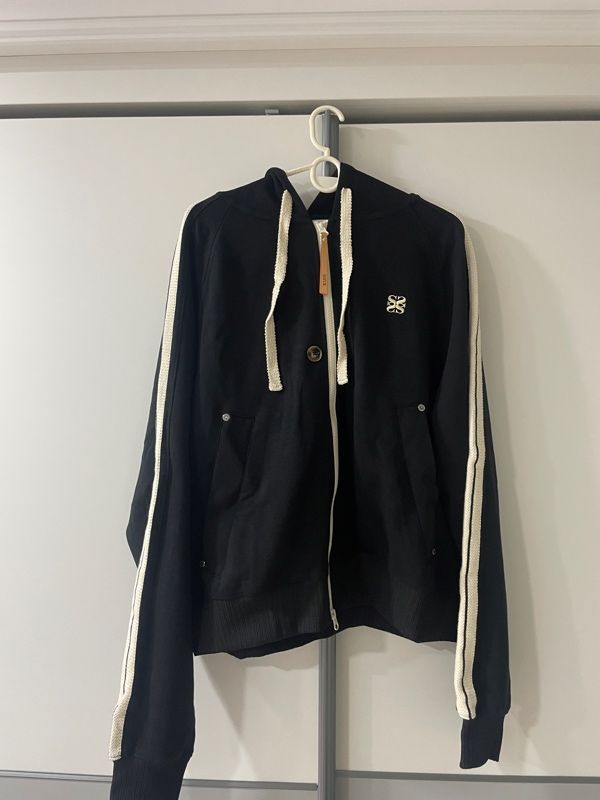 [SATUR]Lawton Loose Fit フードジップアップ★新作・24AW★ MUSINSA公式 | SATUR Lawton loose fit hood zip-up caviar black