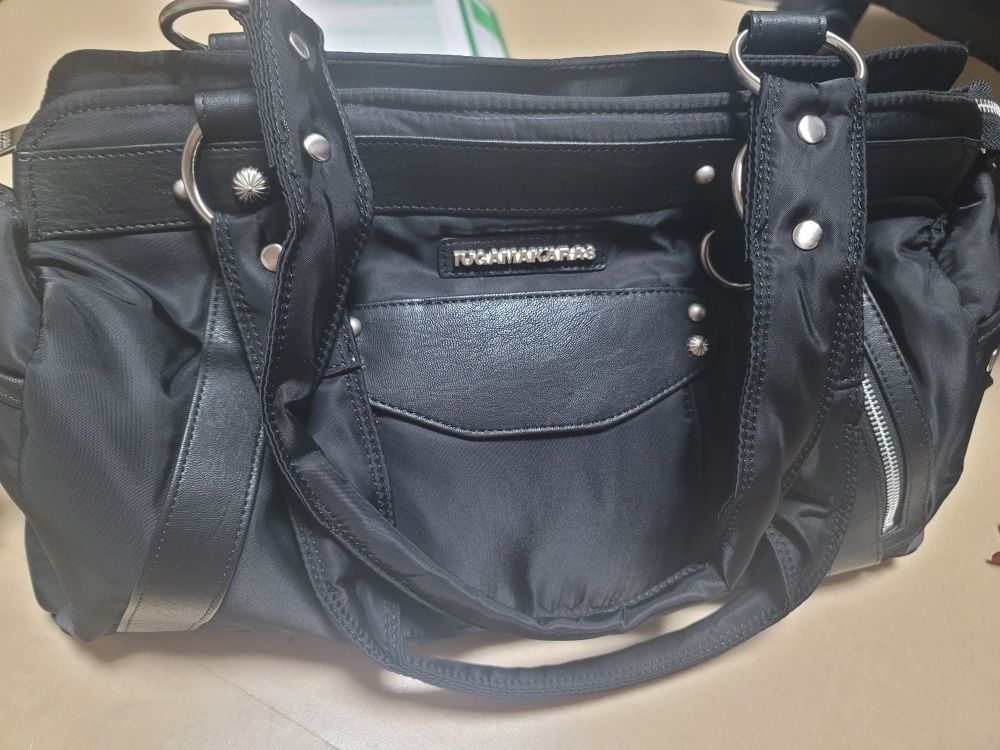 ★IUGAMAKARAS★Studded Nylon Shoulder Bag IUGAMAKARAS】Studded Nylon Shoulder Bag | OUR BRAND