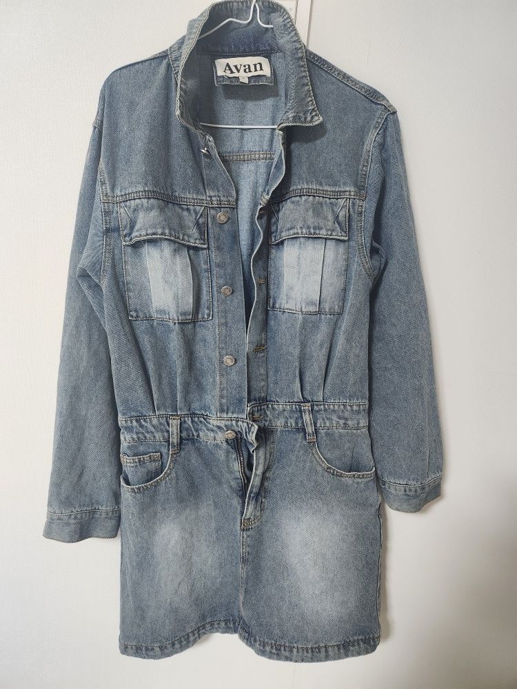 AVANDRESS★韓国★人気★Brush Denim Mini Dress - 2COL MUSINSA | AVANDRESS Brush Denim Mini Dress - 2COL