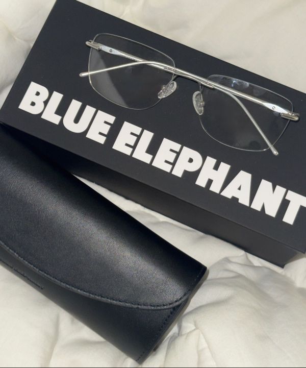 BLUE ELEPHANT ブルーエレファント RIZZ silver リムレス K-POPアイドル着用] RIZZ silver | ファッション通販サイト NUGU