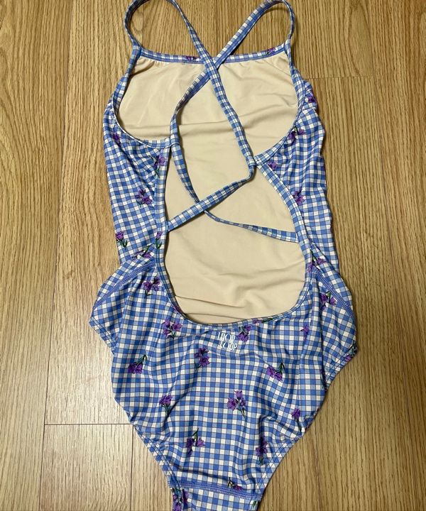 MUSINSA公式 | LOOPLOOP [ヘアベル_ブルー] ワンピース水着