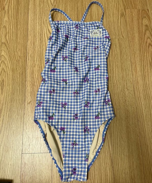 MUSINSA公式 | LOOPLOOP [Hairbell_Blue] One Piece Swimsuit