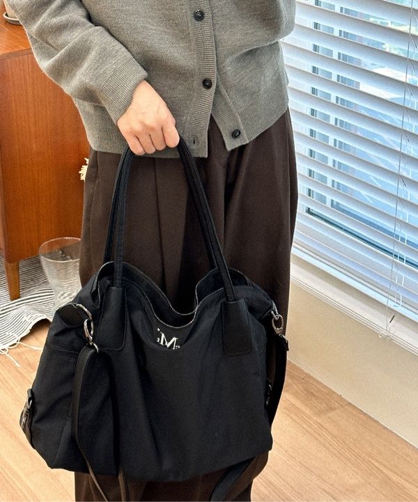 トートバッグ MUCENT 4-way signature logo unisex tote bag P00000LD2 MUSINSA | MUCENT 4-Way Signature Logo Unisex Tote Bag