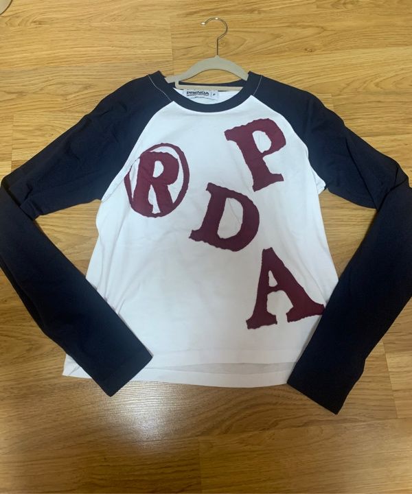 ◇PRENDA◇ PRDA BIG PATCH RAGLAN LONG SLEEVE WHITE MUSINSA | PRENDA PRDA BIG PATCH RAGLAN LONG SLEEVE WHITE