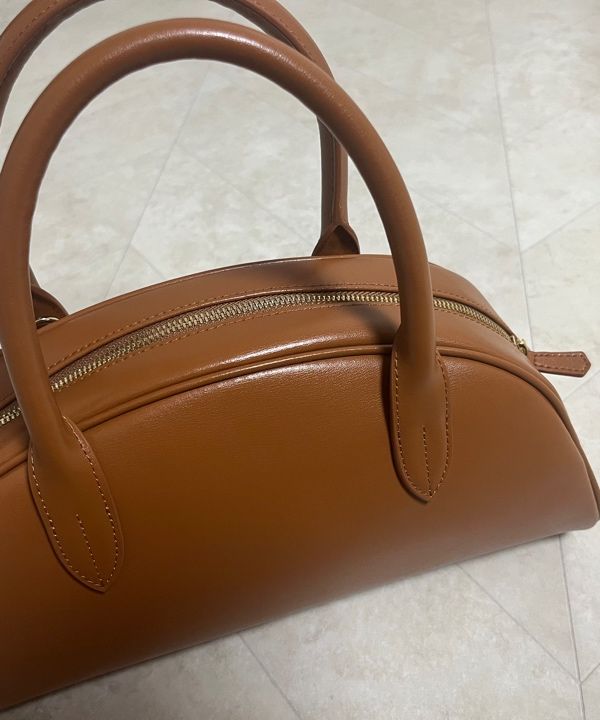 [Dunst] CLASSIC BOWLING BAG ★大人気★ MUSINSA | DUNST FOR WOMEN CLASSIC BOWLING BAG TAN_UDBA4F203W2