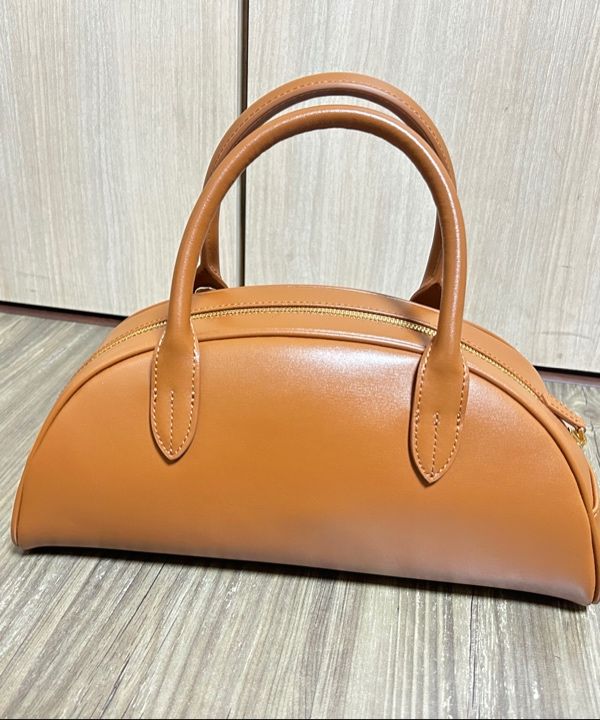 トートバッグ ^Dunst^ CLASSIC BOWLING BAG TAN UDBA4F203W2 MUSINSA | DUNST FOR WOMEN CLASSIC BOWLING BAG TAN_UDBA4F203W2