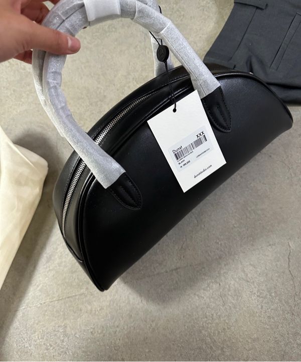 トートバッグ ^Dunst^ CLASSIC BOWLING BAG BLACK UDBA4F203BK Designer fashion, Seoul-fully created | W Concept