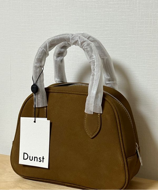 MUSINSA公式 | DUNST FOR WOMEN SUEDE BOSTON TOTE BAG