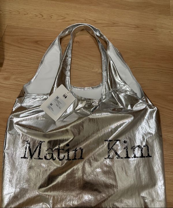 バッグ MATIN KIM MATIN CRACKED LOGO ECOBAG Designer fashion, Seoul-fully created | W Concept