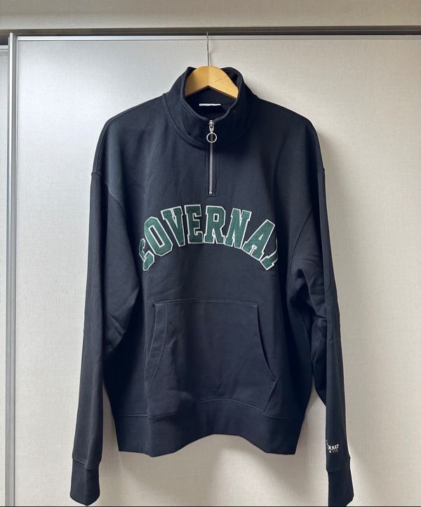 ★【COVERNAT】★OVERFIT ARCH LOGO HALF ZIP-UP SWEATSHIR.T★ MUSINSA | COVERNAT Overfit Arch Logo Half Zip-up Sweatshirt