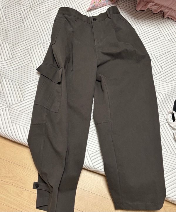 【THE MOZZ】Shoree Balloon Wide Pants OSMOZE BEACHSOUL black openwork beach trousers | Banana Moon®