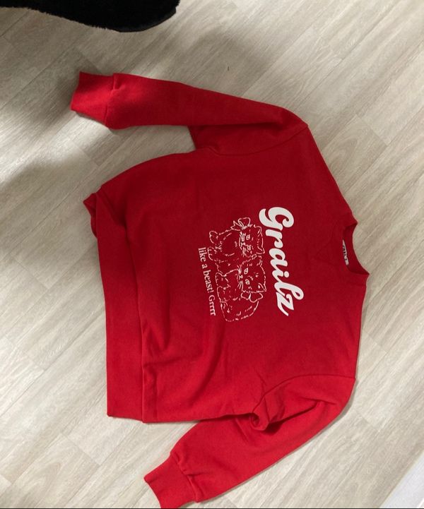 【GRAILZ】NEKO DREAM SWEATSHIRT [RED] MUSINSA | GRAILZ NEKO DREAM SWEATSHIRT [MELANGE GREY]