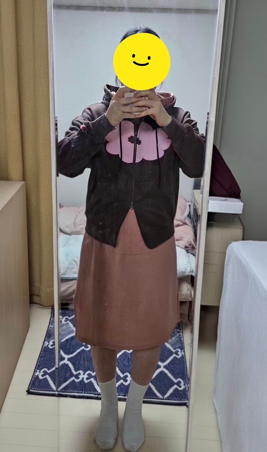 DAISY SYNDROME FLORAL CROPPED HOODIE パーカ MUSINSA | DAISY SYNDROME FLORAL CROPPED HOODIE ZIP-UP brown