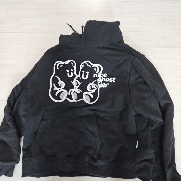[ NICE GHOST CLUB]★24FW★韓国大人気★3 GUMMY BEARS HOODIE MUSINSA | NICE GHOST CLUB [Fleece-lined] Gummy Bear & Logo