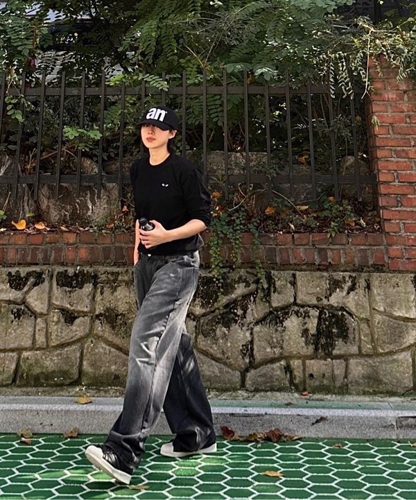 ◆UNKNOWN PLANET◆ Vintage one-tuck wide denim pants sand bl MUSINSA公式 | UNKNOWN PLANET Custom one-tuck wide denim
