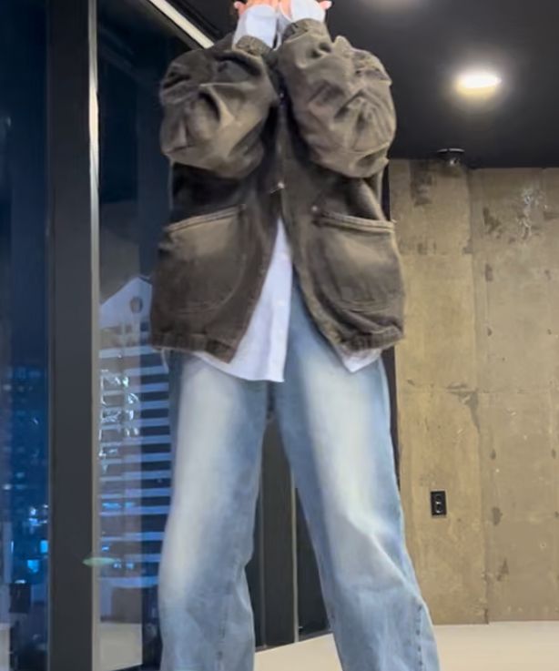 ★DIMITRI BLACK★ VLAD Washed Slash Denim Hooded Jacket Dust MUSINSA | DIMITRI BLACK VLAD Washed Slash Denim Hooded