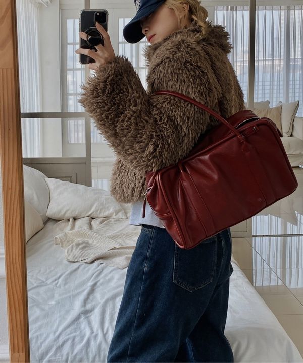 バッグ・カバンその他 YEOMIM mini box bag rouge yeo-322 MUSINSA | YEOMIM box bag (rouge)