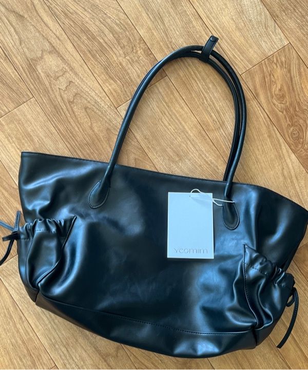 MUSINSA公式 | YEOMIM pocket boat bag (black)