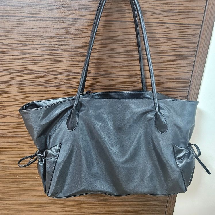 MUSINSA | YEOMIM pocket boat bag (nylon black)