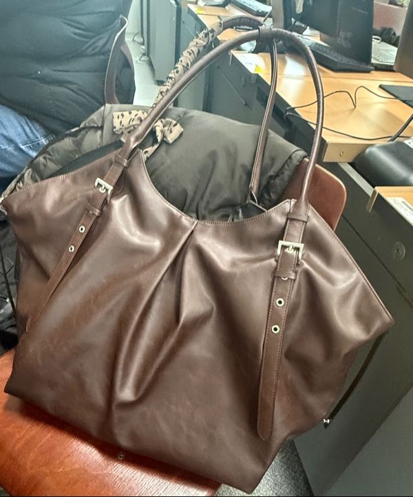 ★YEOMIM★ trapez bag choco brown yeo-317 MUSINSA | YEOMIM trapez bag (choco brown)
