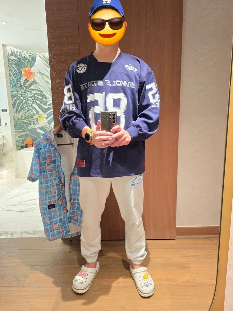 MUSINSA公式 | HDEX ジャイアントフィットラグビージャージロングスリーブ