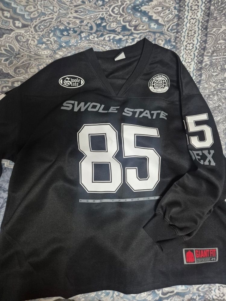 MUSINSA | HDEX Giant Fit Rugby Jersey Long Sleeve