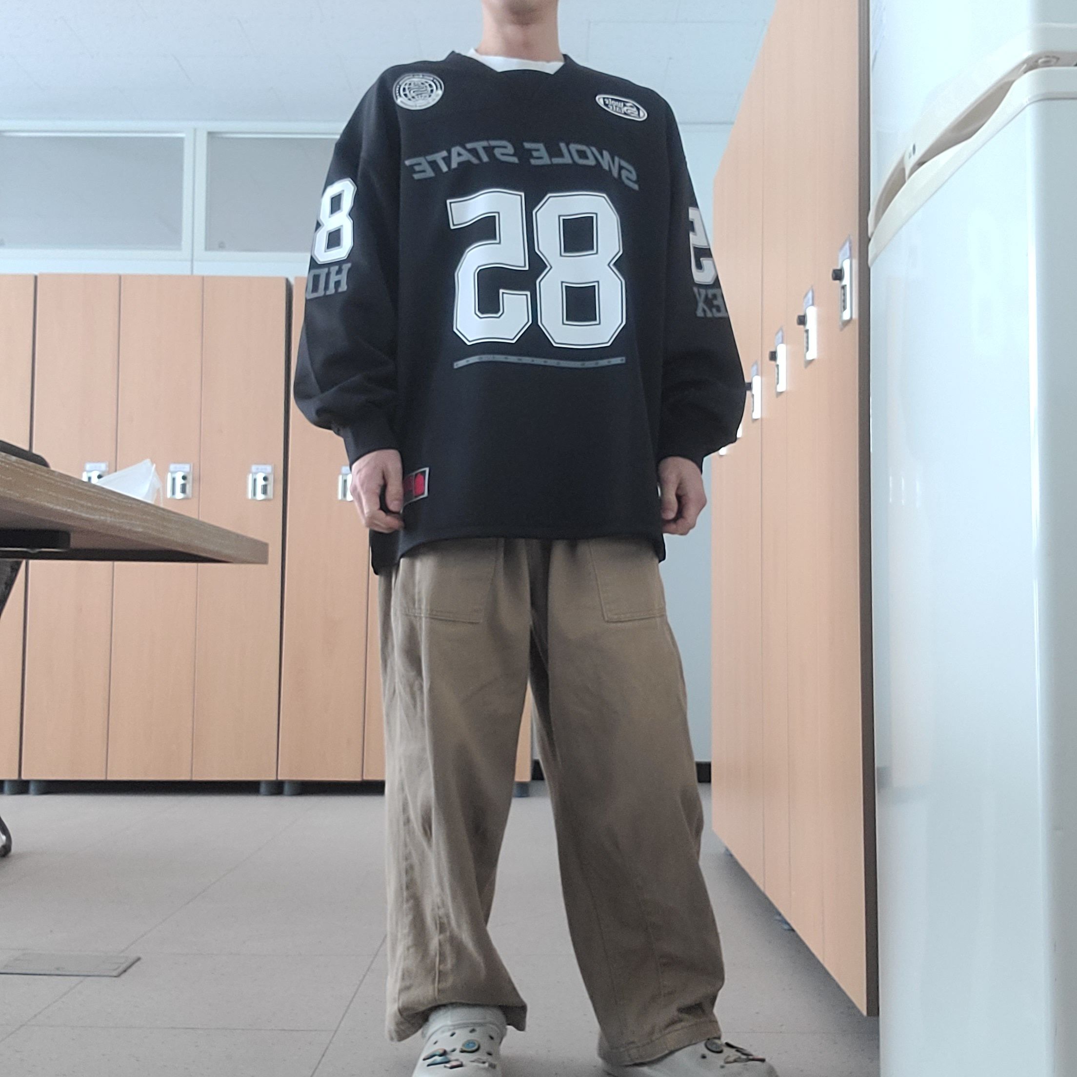 MUSINSA公式 | HDEX ジャイアントフィットラグビージャージロングスリーブ