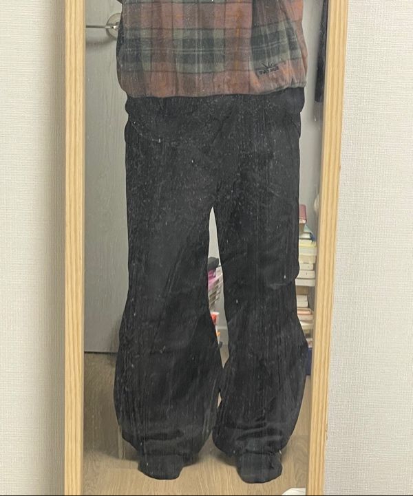 MUSINSA公式 | 999HUMANITY PARA EASY PANTS (BLACK DENIM)