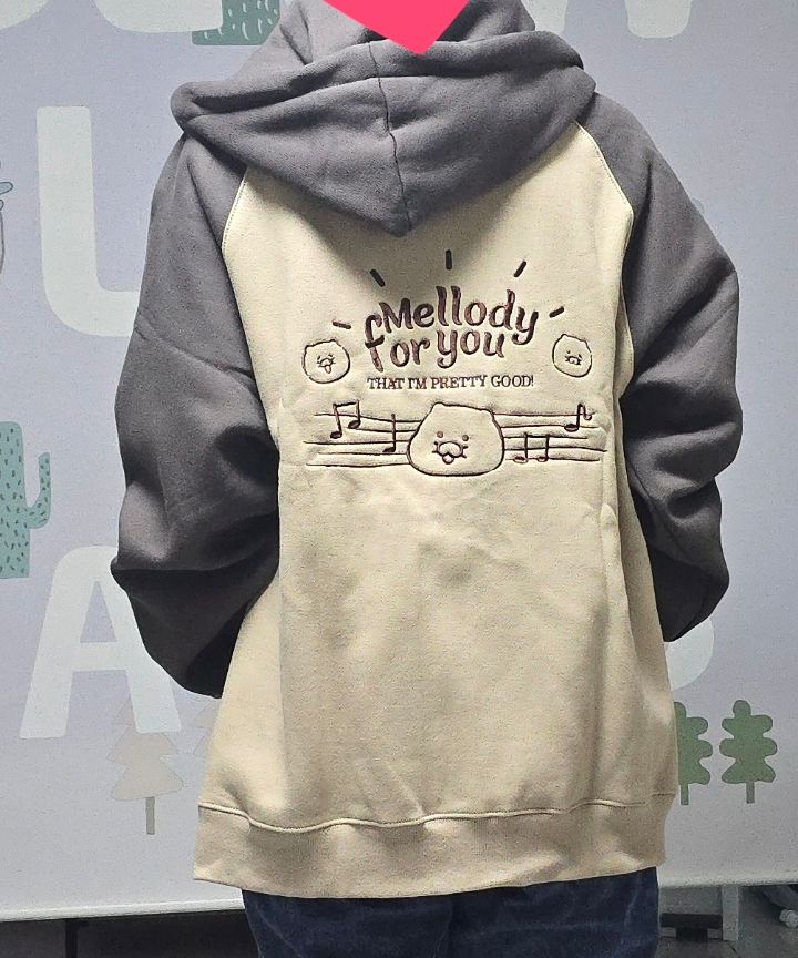 【CPGN X KAKAO FRIENDS】Melody Pole Raglan Hood Zip-Up MUSINSA | CPGN STUDIO [CPGN x Kakao Friends] Melody Folyou