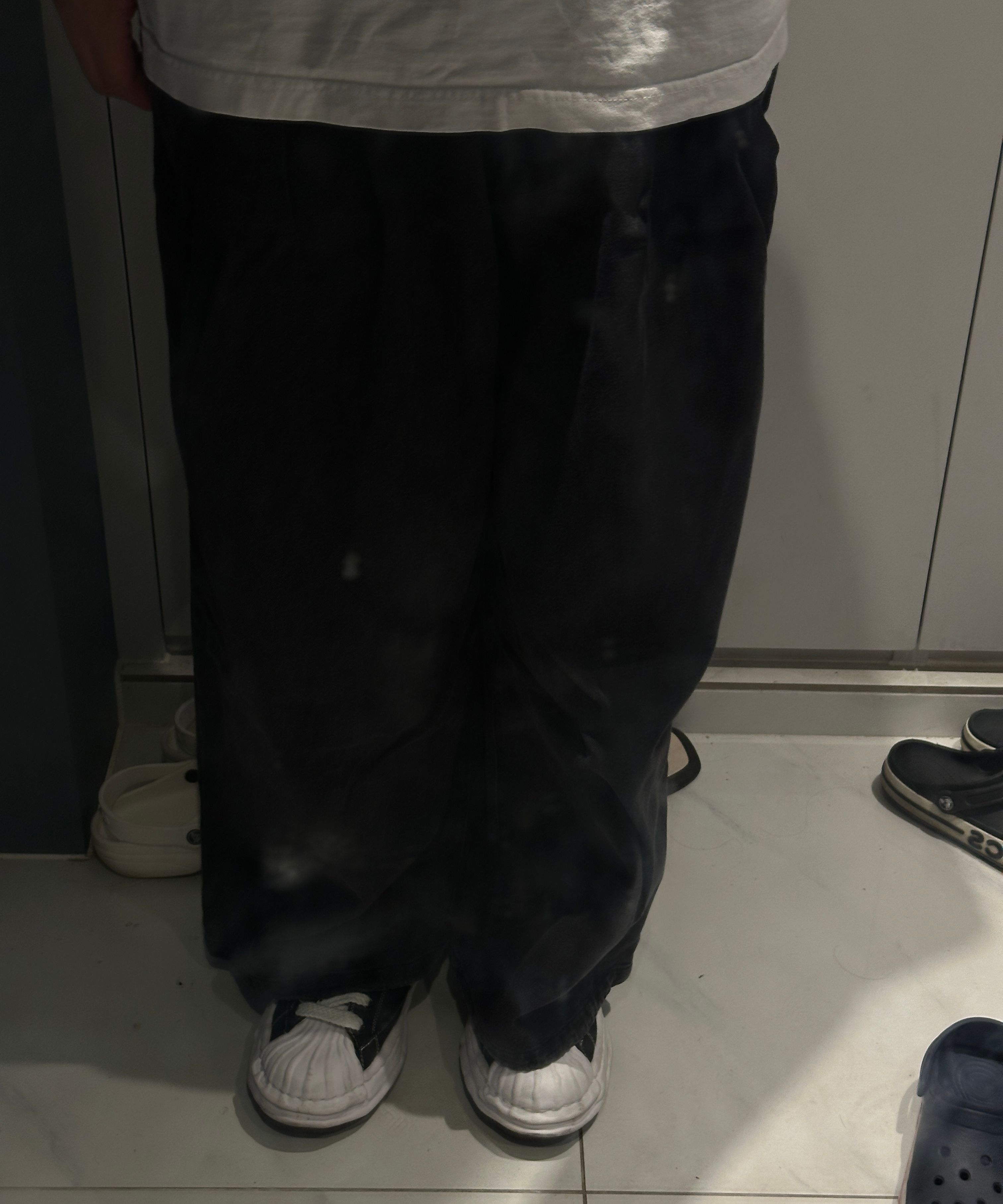 パンツ NOT4NERD TR Two Tuck Wide Pants Charcoal PT063CH 3931797.jpg?20241128121859