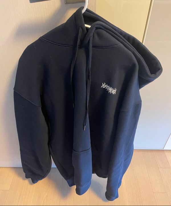 MUSINSA | NOT4NERD Athena Pullover Hood - Navy