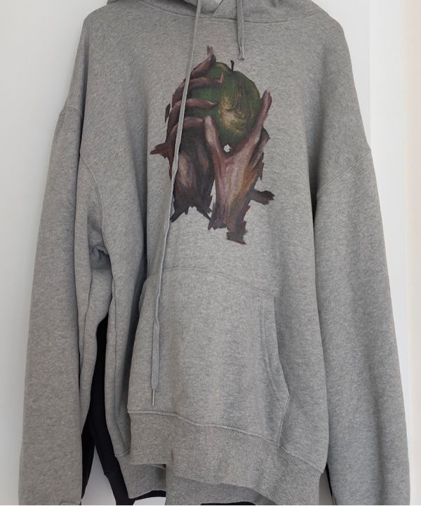 パーカー・フーディ NOT4NERD Rotten Apple Hood Grey HDHG110GR MUSINSA | NOT4NERD Rotten Apple Pullover Hood - Grey
