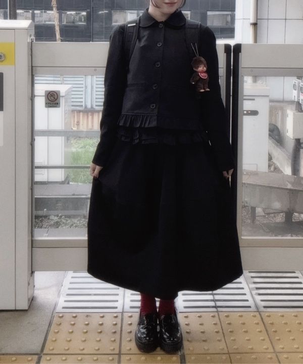 【OHESHIO】 BALLOON BANDING MIDI SKIRT 2色 MUSINSA | OHESHIO BALLOON BANDING MIDI SKIRT, BLACK