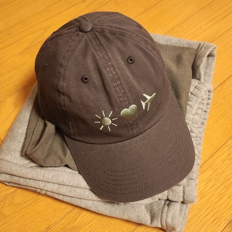 MUSINSA | SUNLOVE Emoji Cap Brown