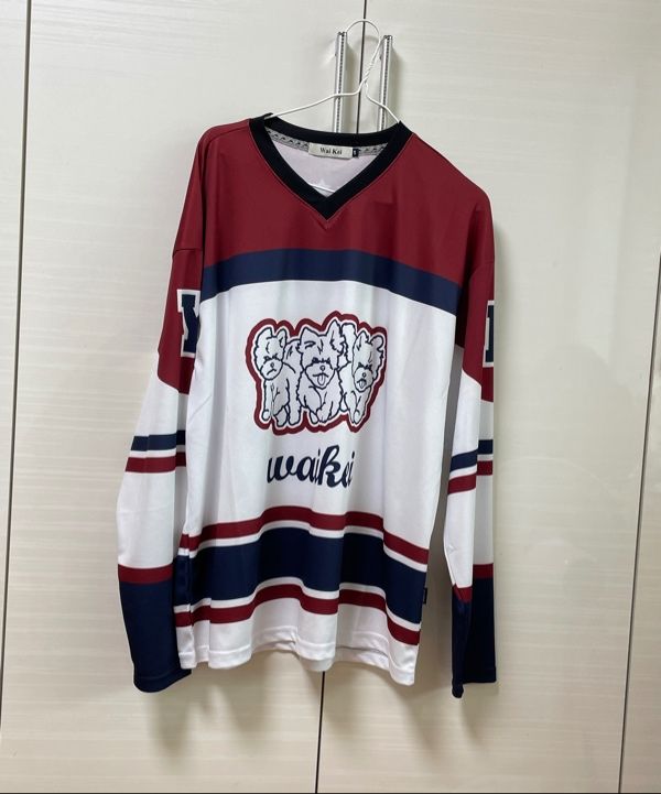 MUSINSA | WAI KEI Maltese Line Graphic Mesh Jersey Long