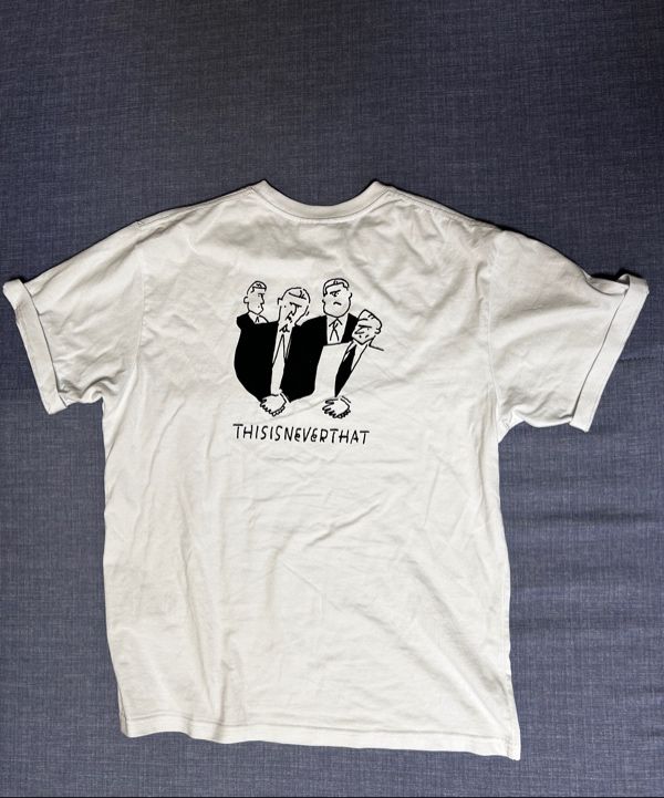 さらに100円引き◆thisisneverthat◆TNT Yu Nagaba Graphic Tee TNT Yu Nagaba Graphic Tee – thisisneverthat® JP