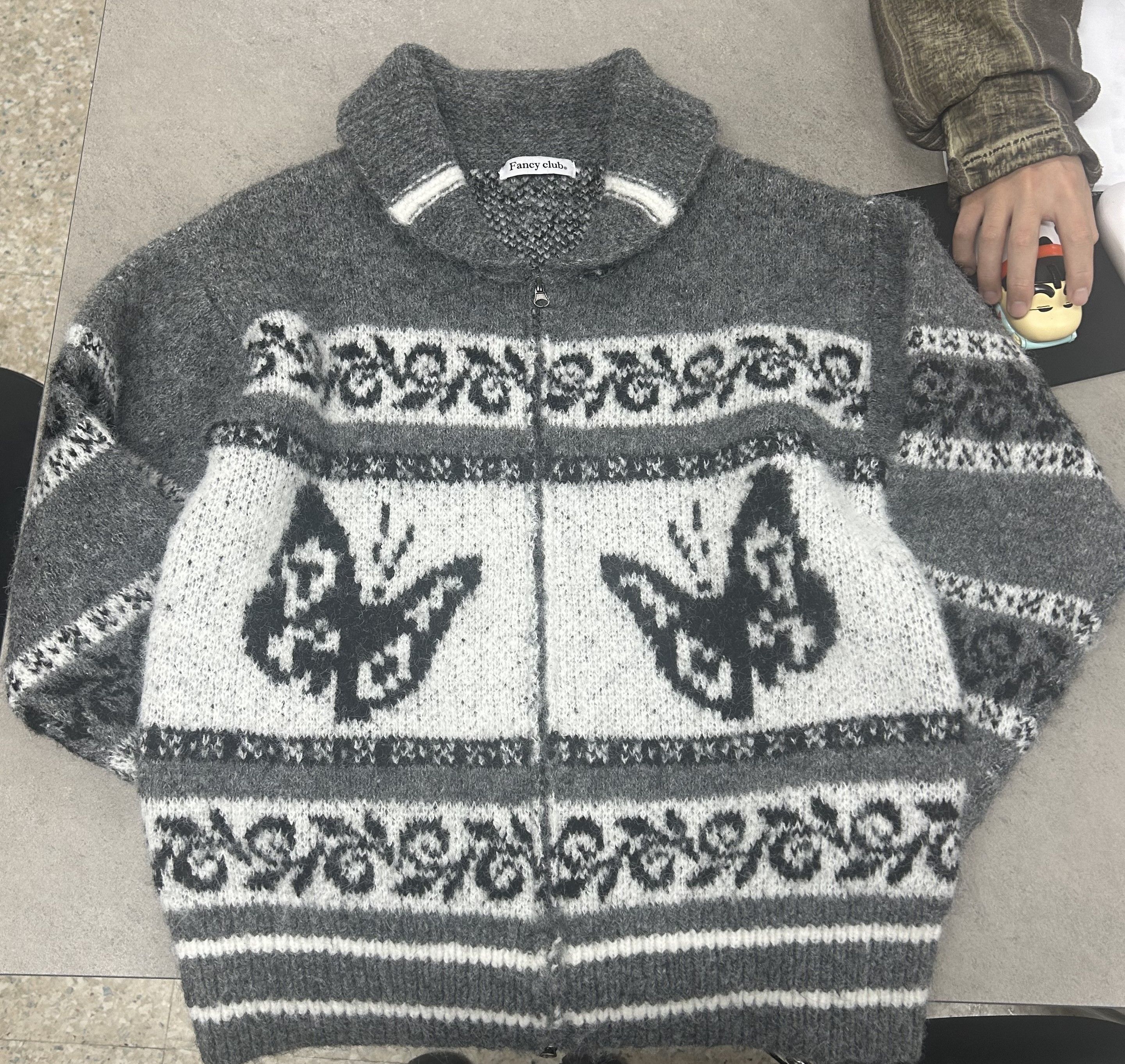 [NF]24FW★PEPE COWICHAN KNIT ZIP-UP NF]24FW☆PEPE COWICHAN KNIT ZIP-UP