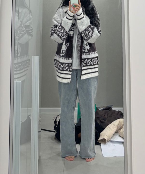 [NF]24FW★PEPE COWICHAN KNIT ZIP-UP NF]24FW☆PEPE COWICHAN KNIT ZIP-UP