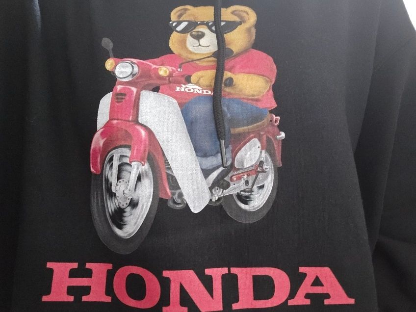 パーカー・フーディ HONDA MOTORCYCLE KOREA Honda Bear Hoodie Black Genuine Honda Motor Cycle Honda Bear Hoodie Black | eBay